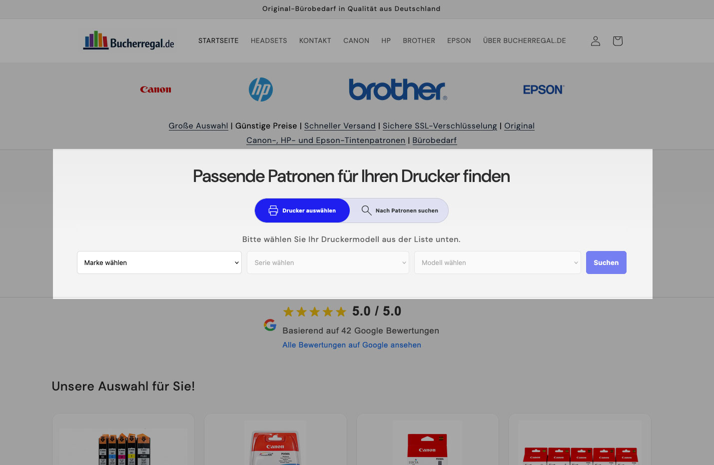 Shopify Printer Compatibility Finder with Automated Sync System ( Custom Sections, Meta Objects, Custom App)