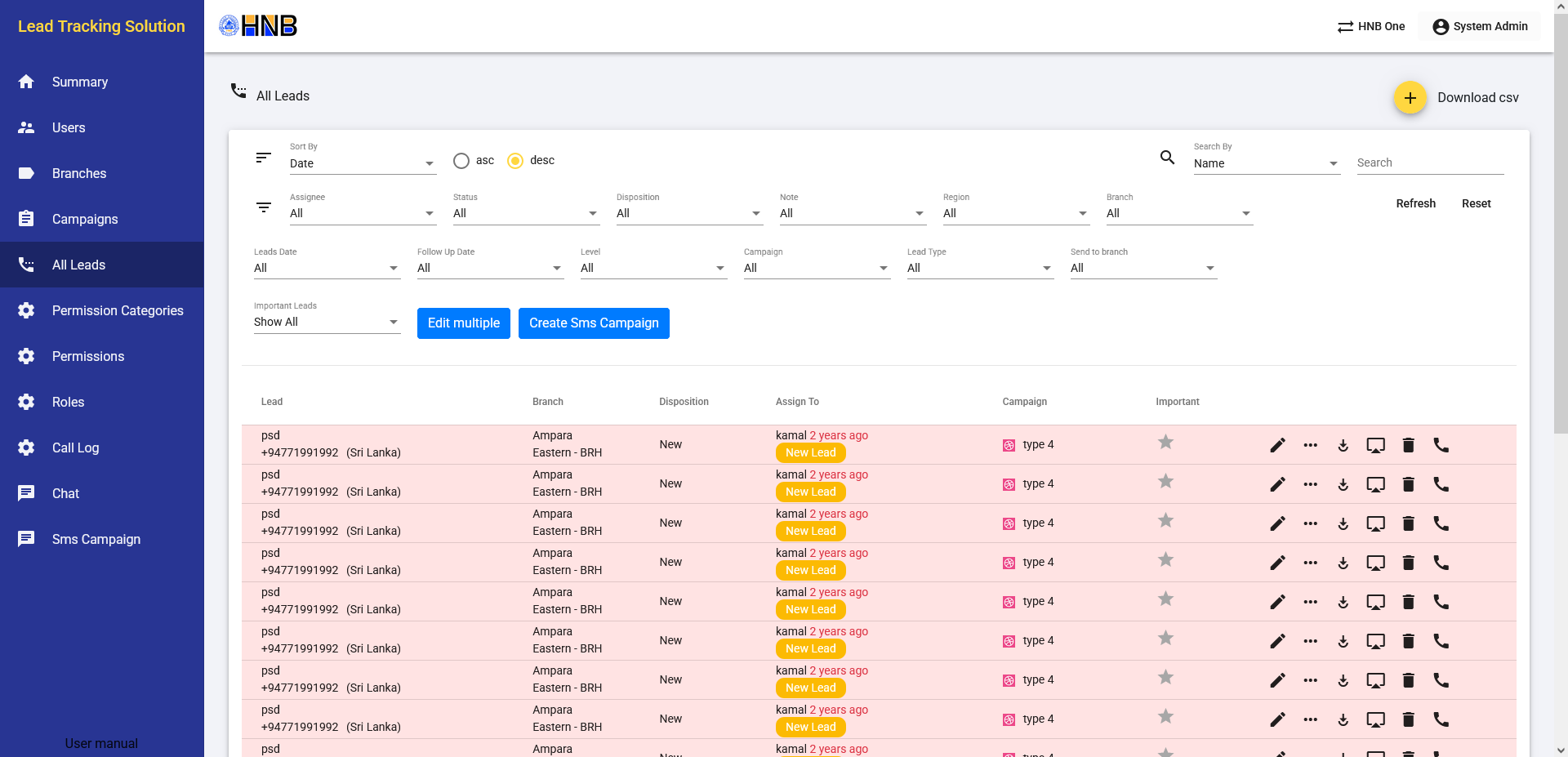 Lead Capture & Assignment